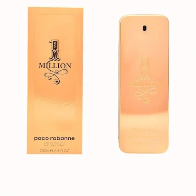 Paco Rabanne 1 Million Eau de Toilette Spray Parfüm für Herren 200 ml
