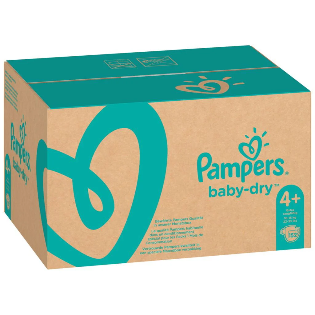 PampersBaby Dry Gr. 4+ Maxi Plus