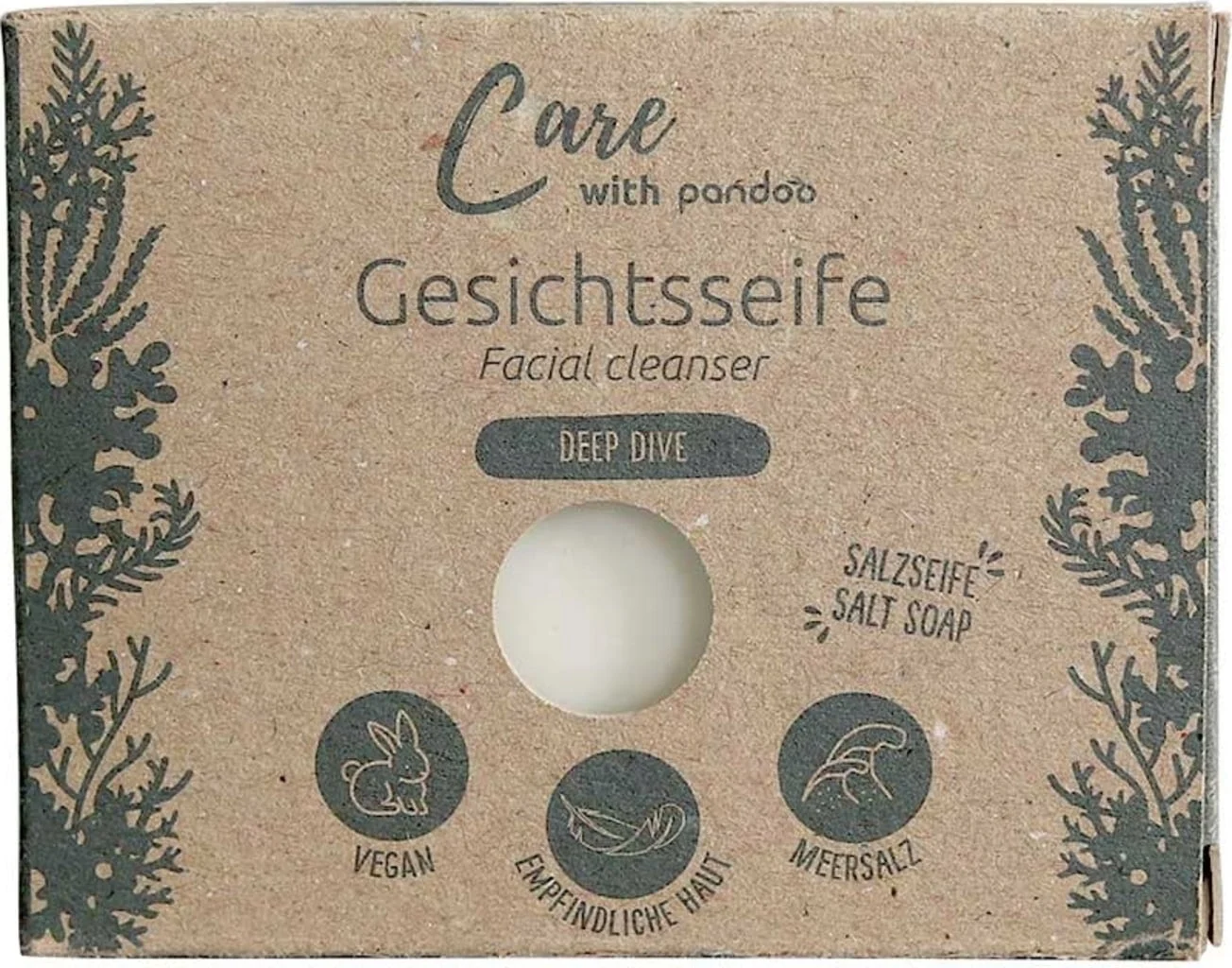 pandoo Gesichtsseife Deep Dive, 100 g