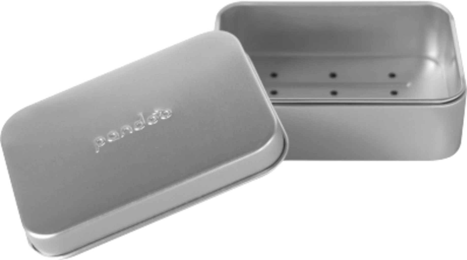 pandoo Seifendose Aluminium