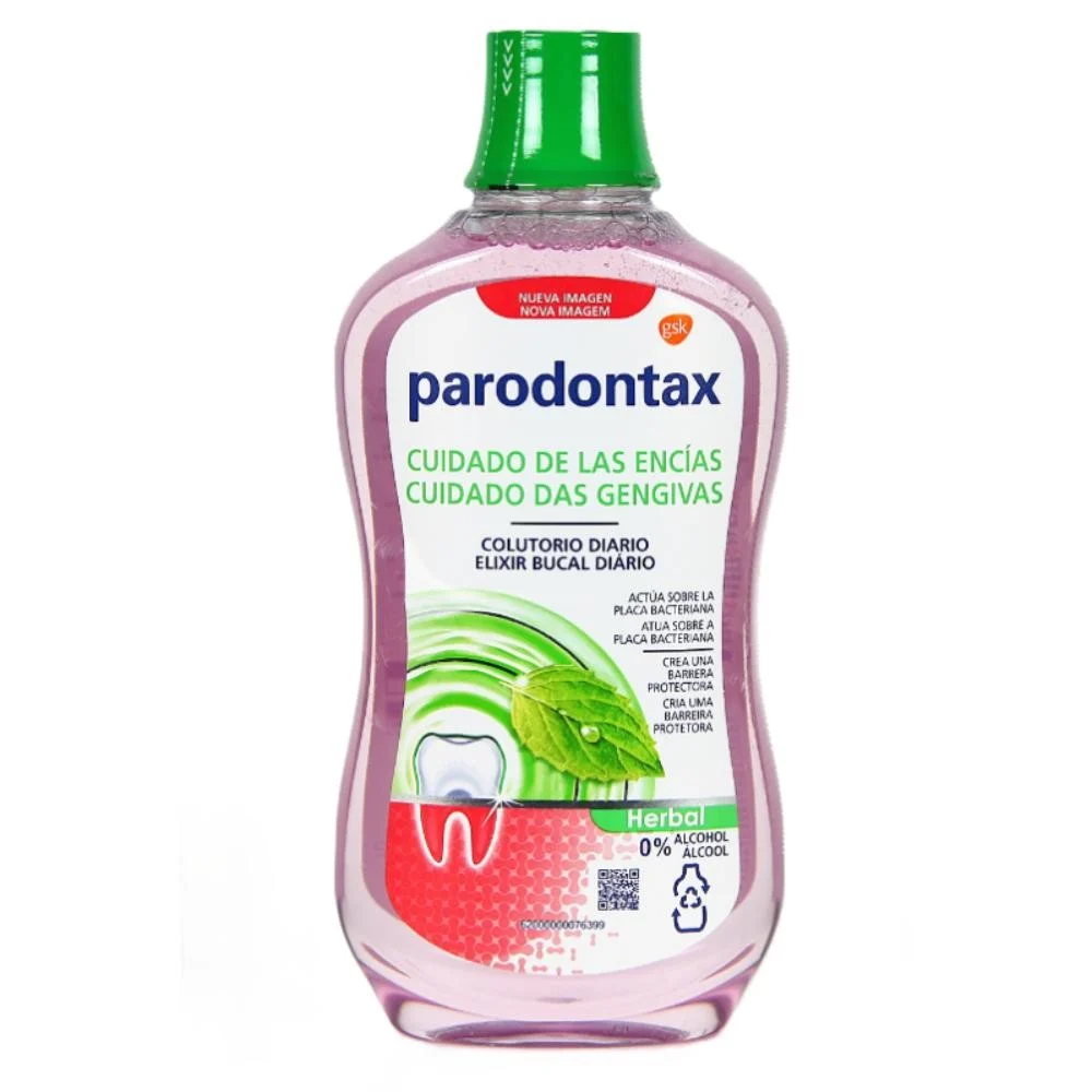 Parodontax Herbal Tägliches Zahnfleisch Mundwasser 500ml