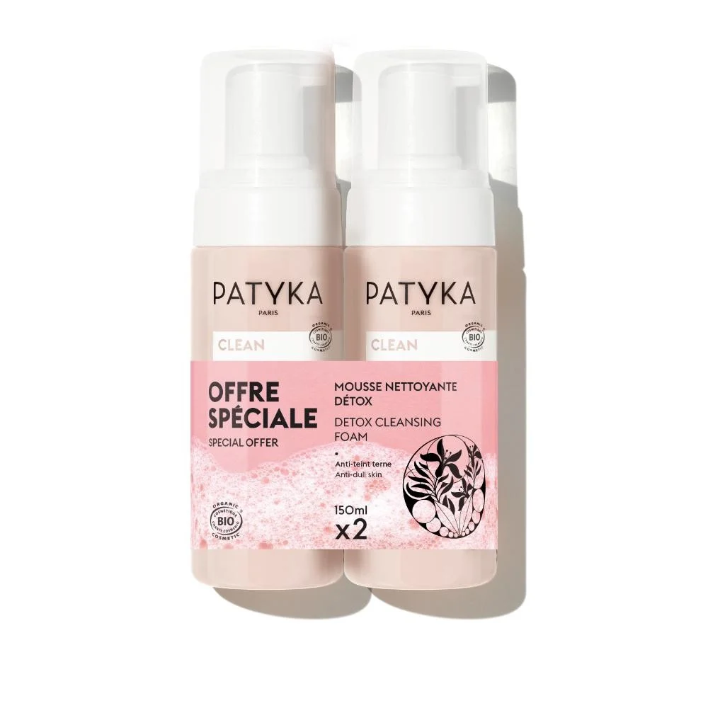 Patyka Espuma Limpiadora Detoxificante Duplo 2x150 ml