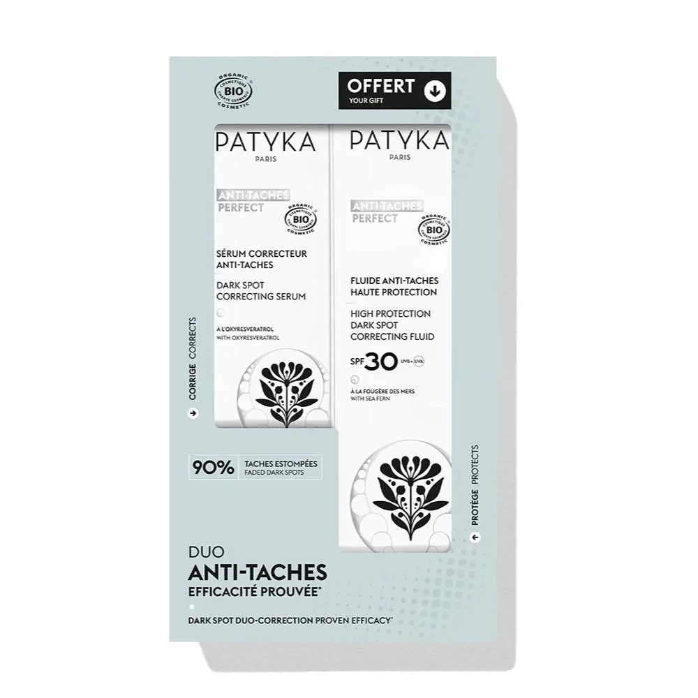 Patyka Pack Antimanchas Sérum Corrector 30 ml + Fluido Antimanchas Alta Protección SPF30 40 ml