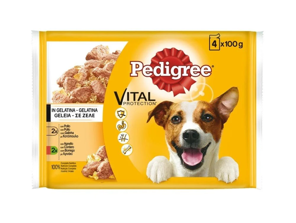 Pedigree Bolsitas Pollo und Fisch 4x100g