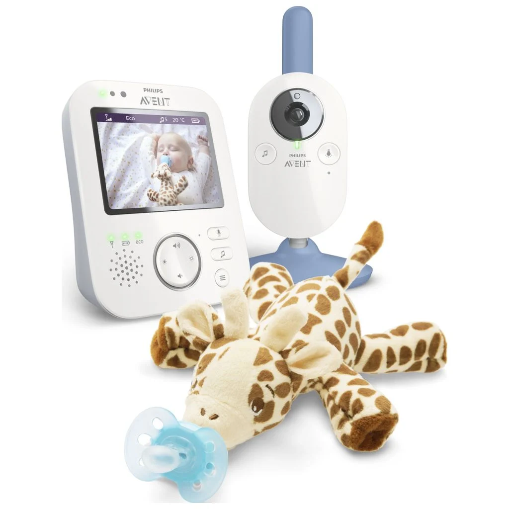 Philips AventVideo Babyphone SCD845/82 inkl. Snuggle