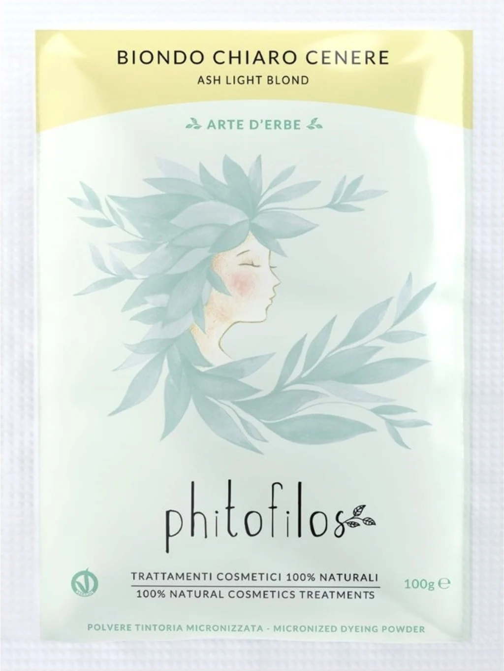 Phitofilos Farbmischung Helles Aschblond, 100 g