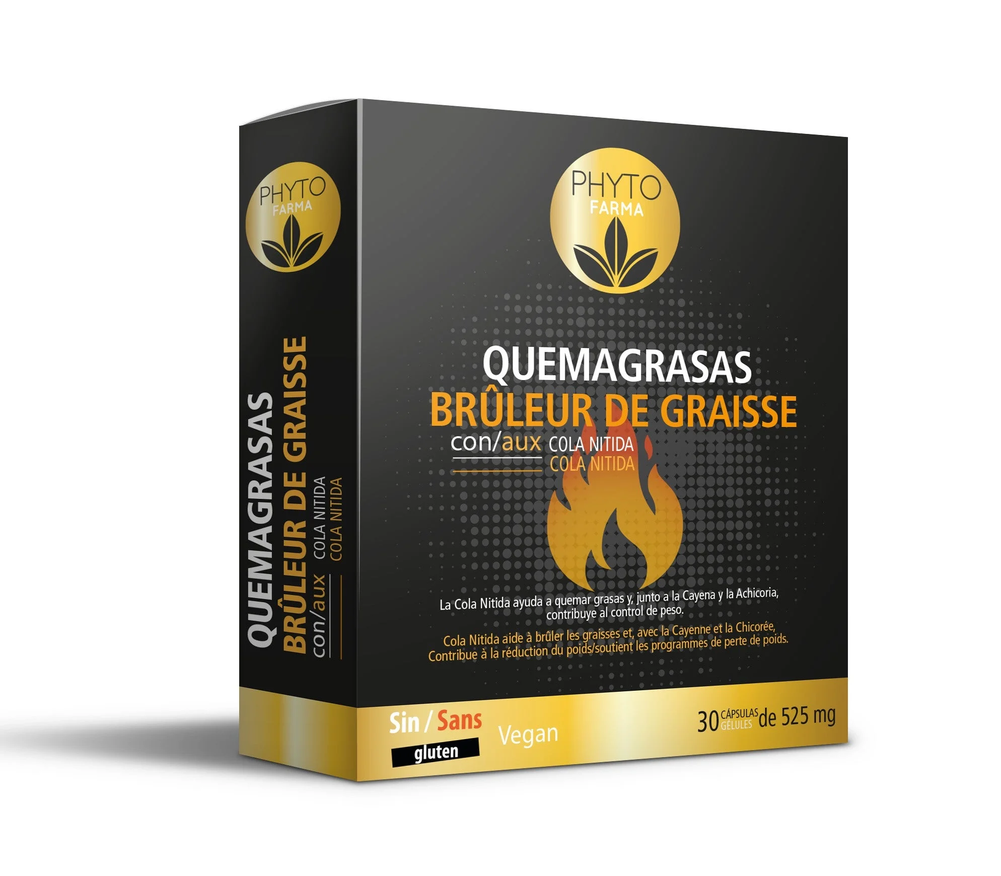 PHYTOFARMA Fatburner mit Cola Nitida 30 Kapseln