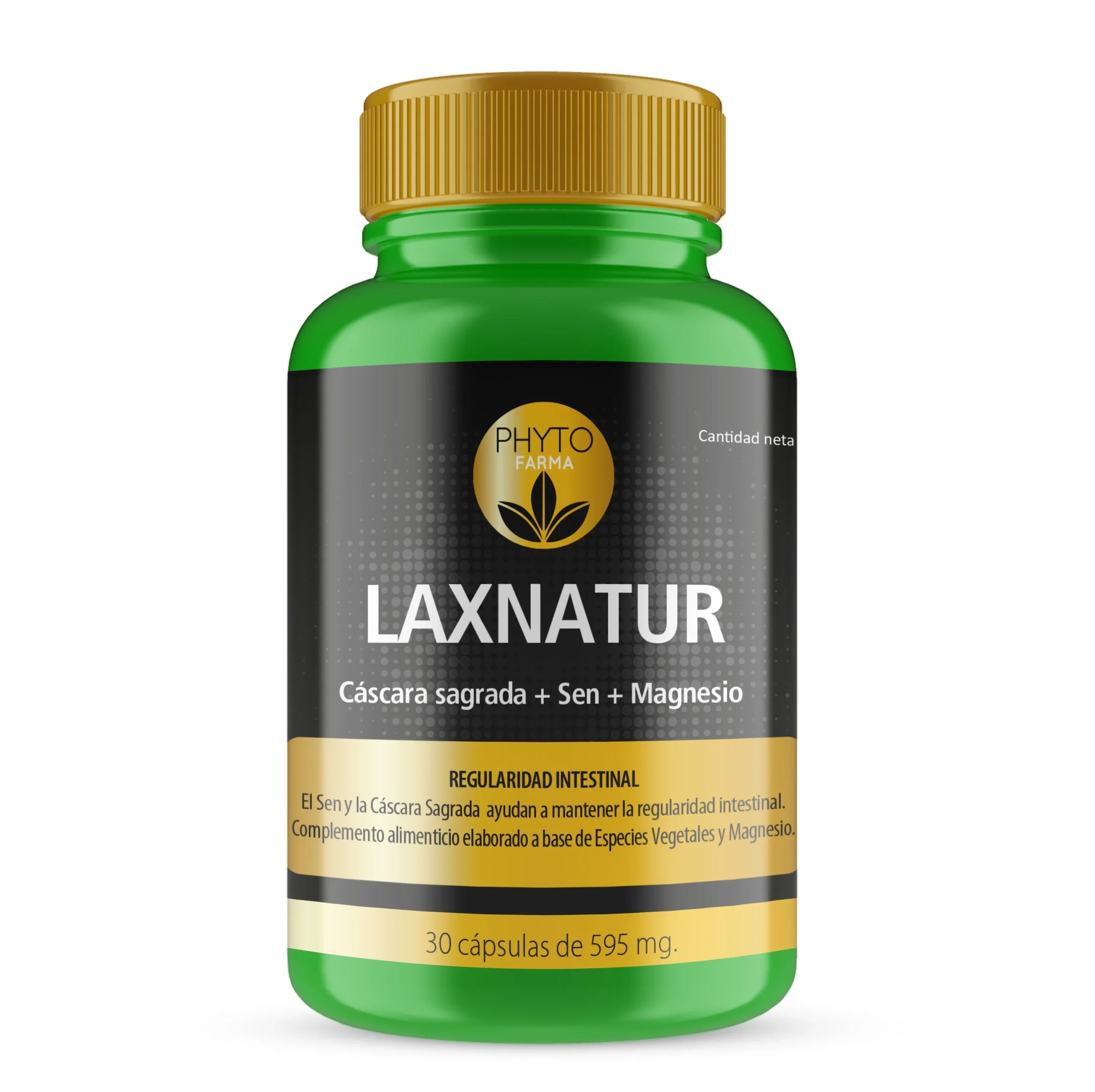 PHYTOFARMA Laxnatur Cascara Sagrada + Senna + Magnesium 30 Kapseln