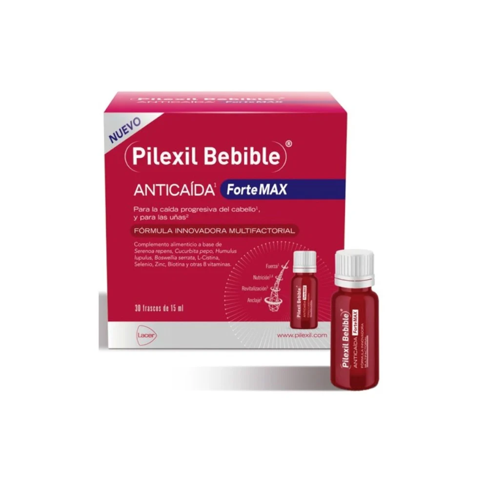 Pilexil Trinkbare Anti-Haarausfall Forte Max Flaschen 30x15 ml
