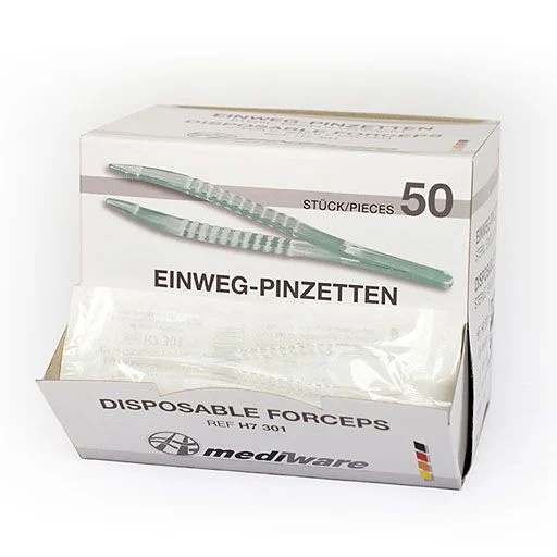 PINZETTE Einmal steril 50 St
