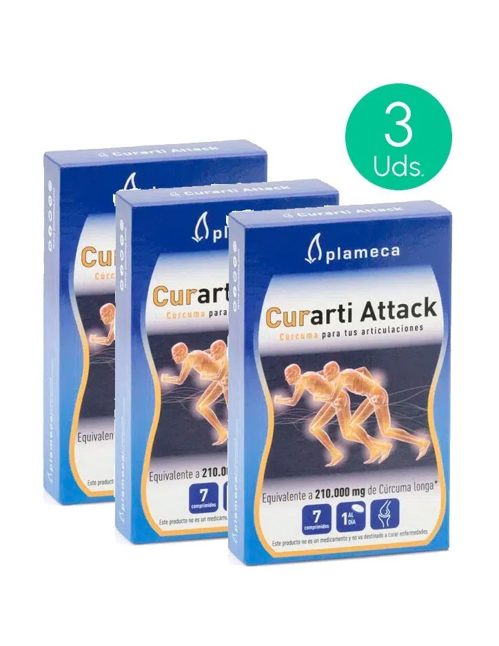 Plameca Curarti Attack 7 Tabletten Packung 3