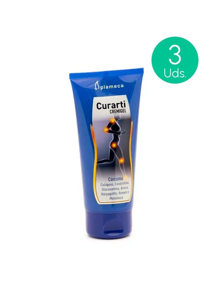 Plameca Curarti Cremigel 100 ml Packung 3
