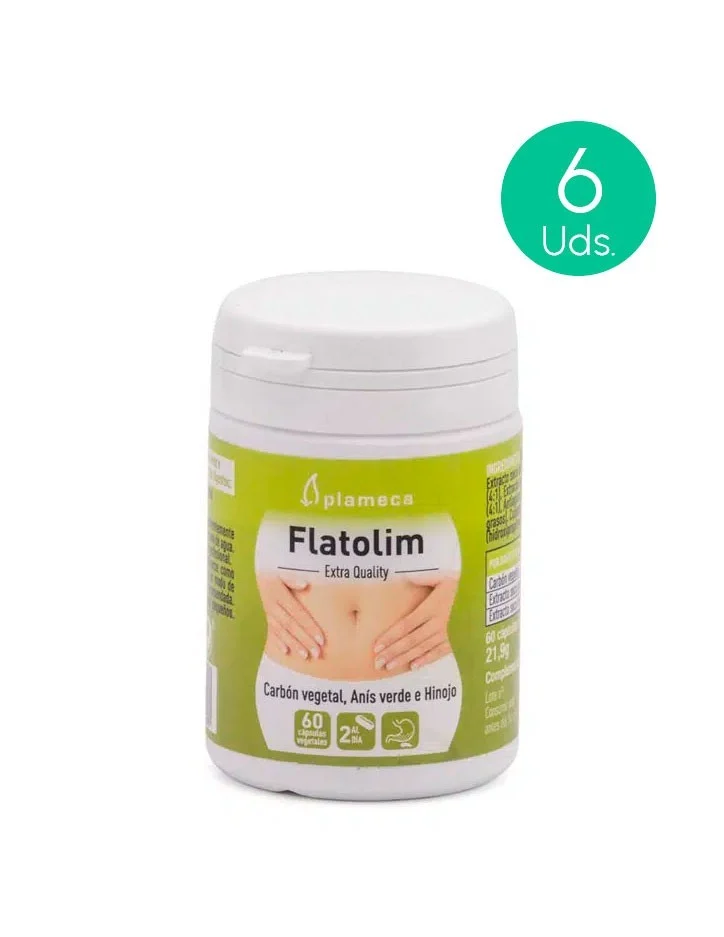Plameca Flatolim 60 Gemüsekapseln Packung 6