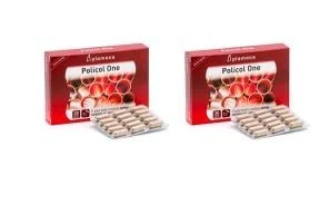 Plameca Policol One Verbesserte Formel 30 Gemüsekapseln Pack 2