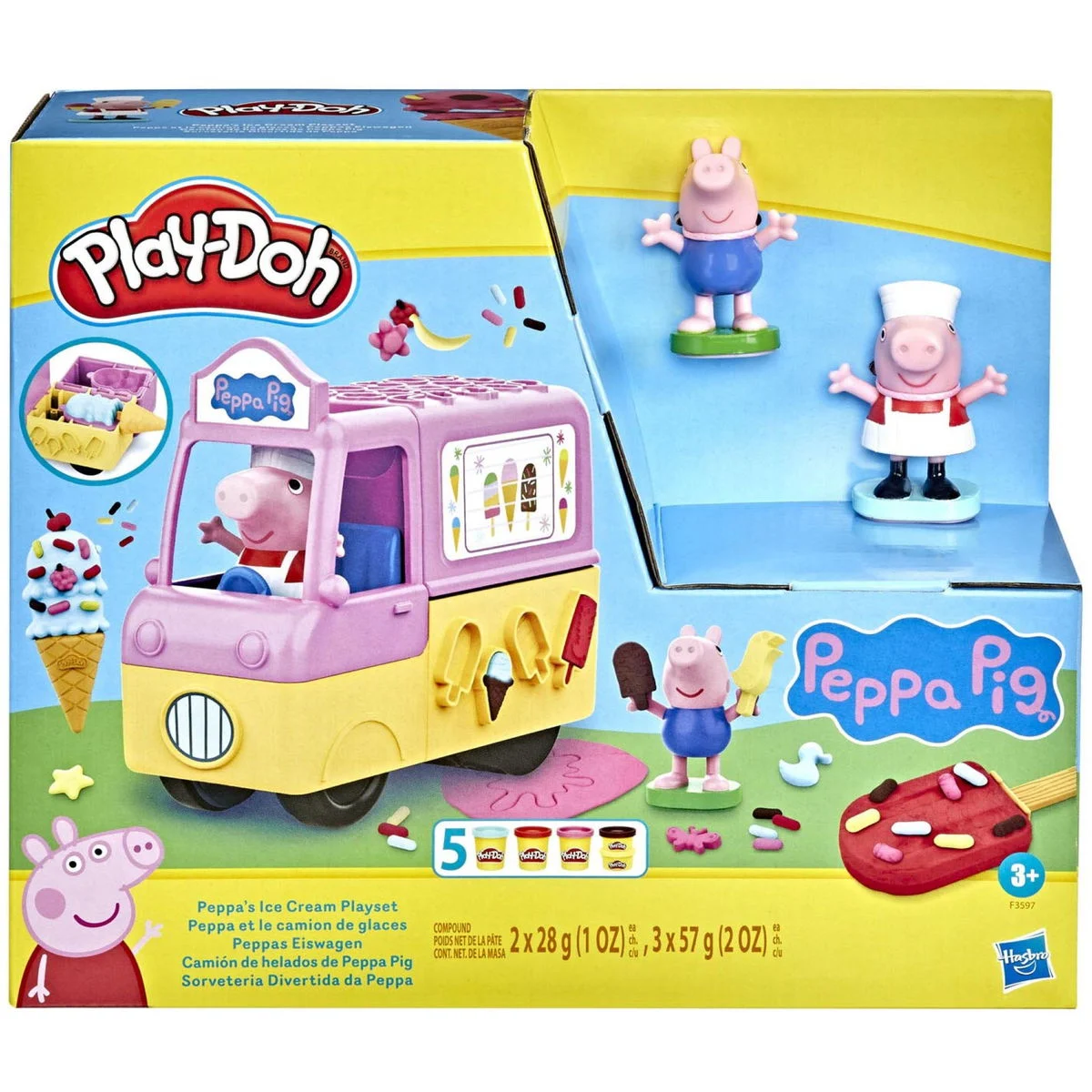 Play-DohPeppas Ice Cream Playset