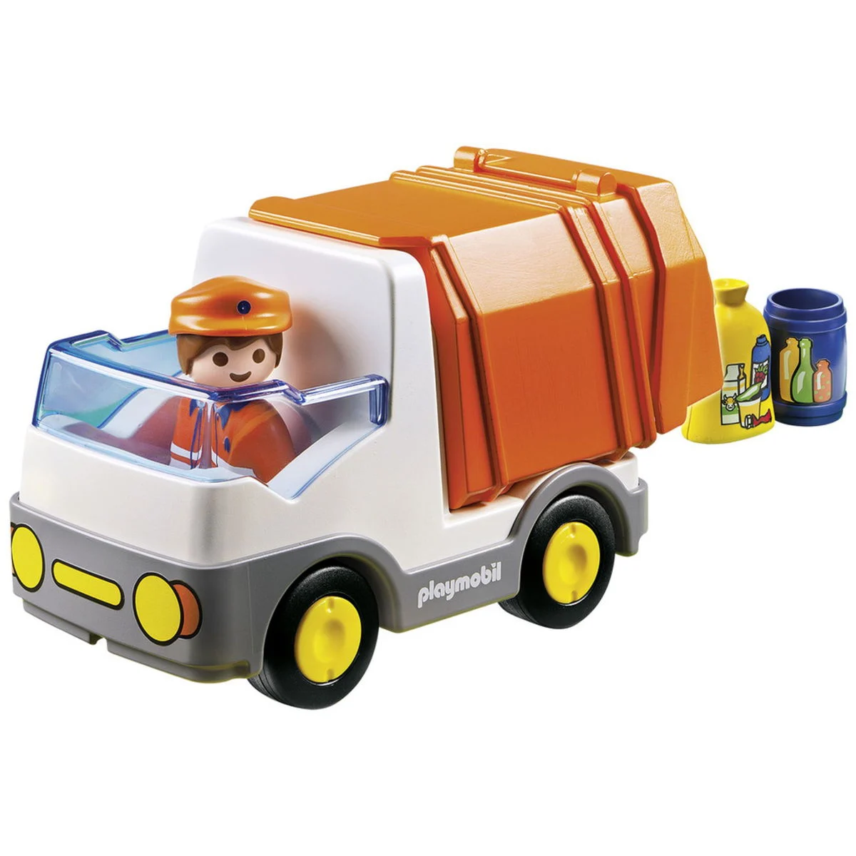 PLAYMOBIL1.2.3 6774 Müllauto