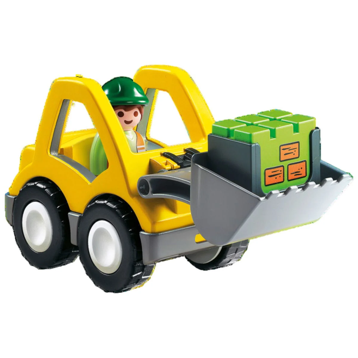 PLAYMOBIL1.2.3 6775 Radlader