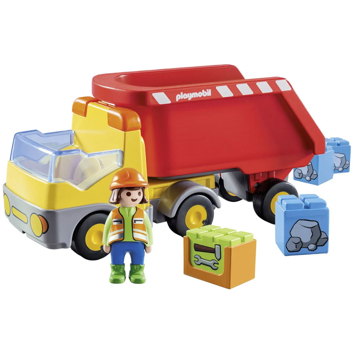 PLAYMOBIL1.2.3 70126 Kipplaster