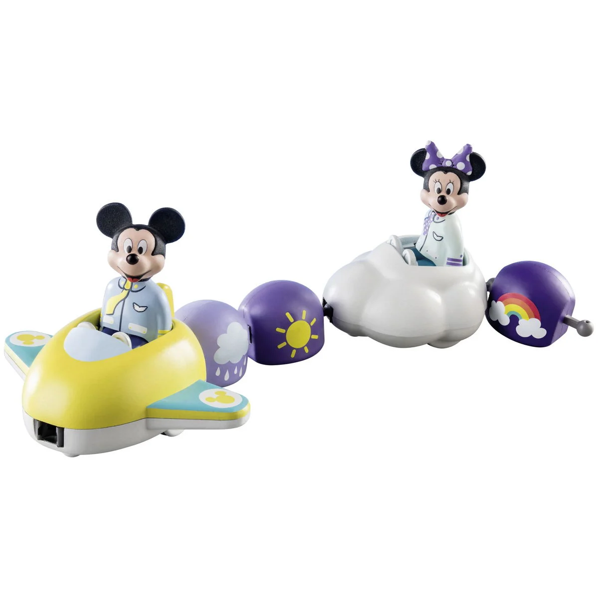PLAYMOBIL1.2.3 & Disney 71320 Mickys & Minnies Wolkenflug