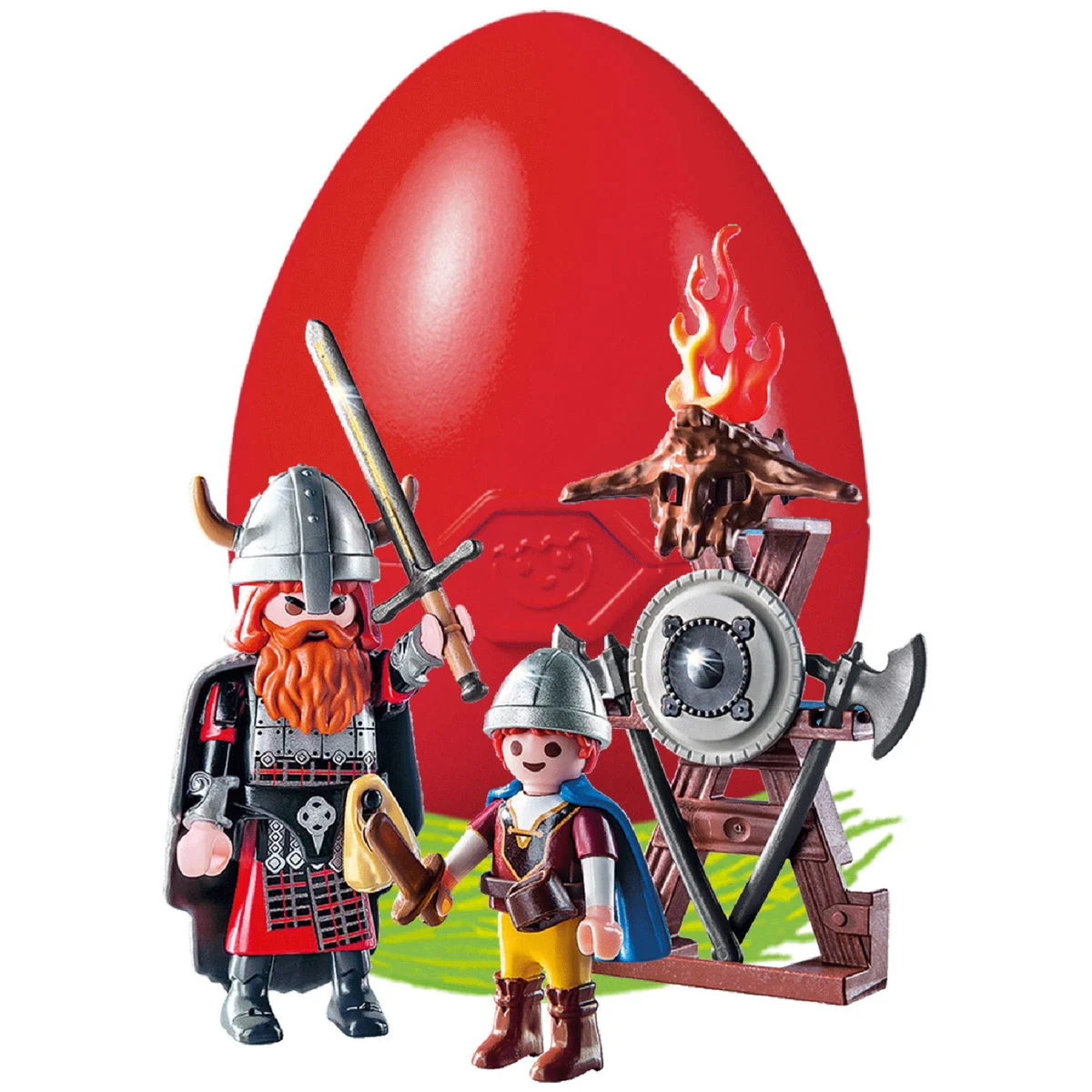 PLAYMOBIL50 Jahre Playmobil 9209 Grosser und Kleiner Wikinger