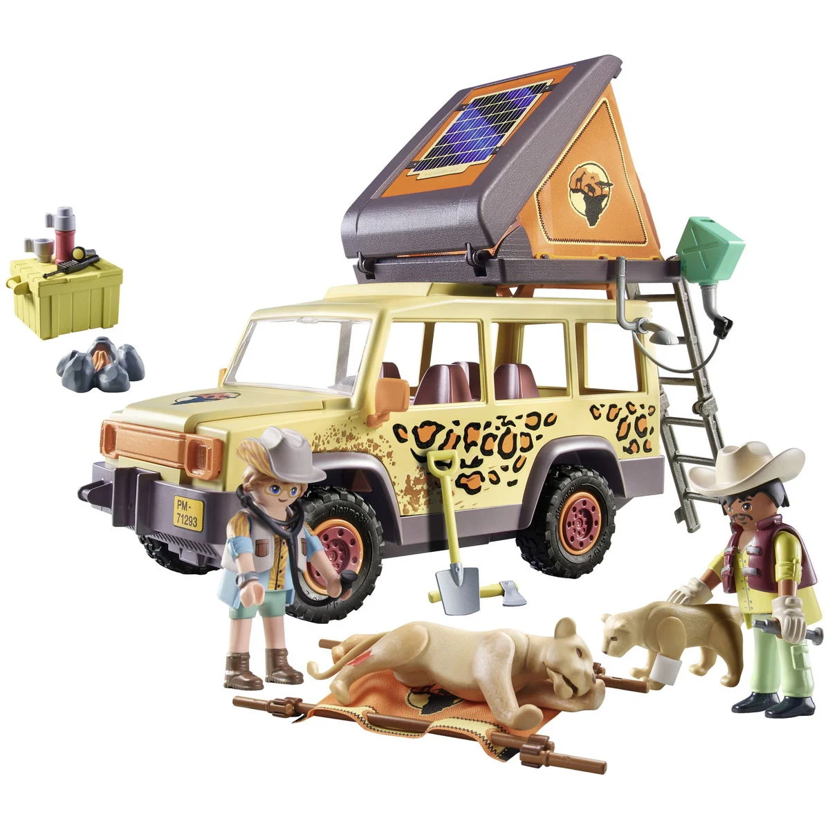 PLAYMOBILWiltopia 71293 Mit dem Geländewagen bei den Löwen