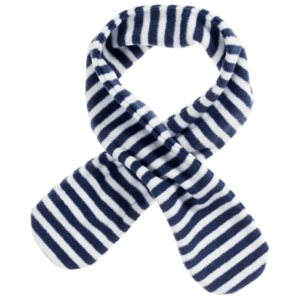 PlayshoesFleece Steckschal marine/weiss