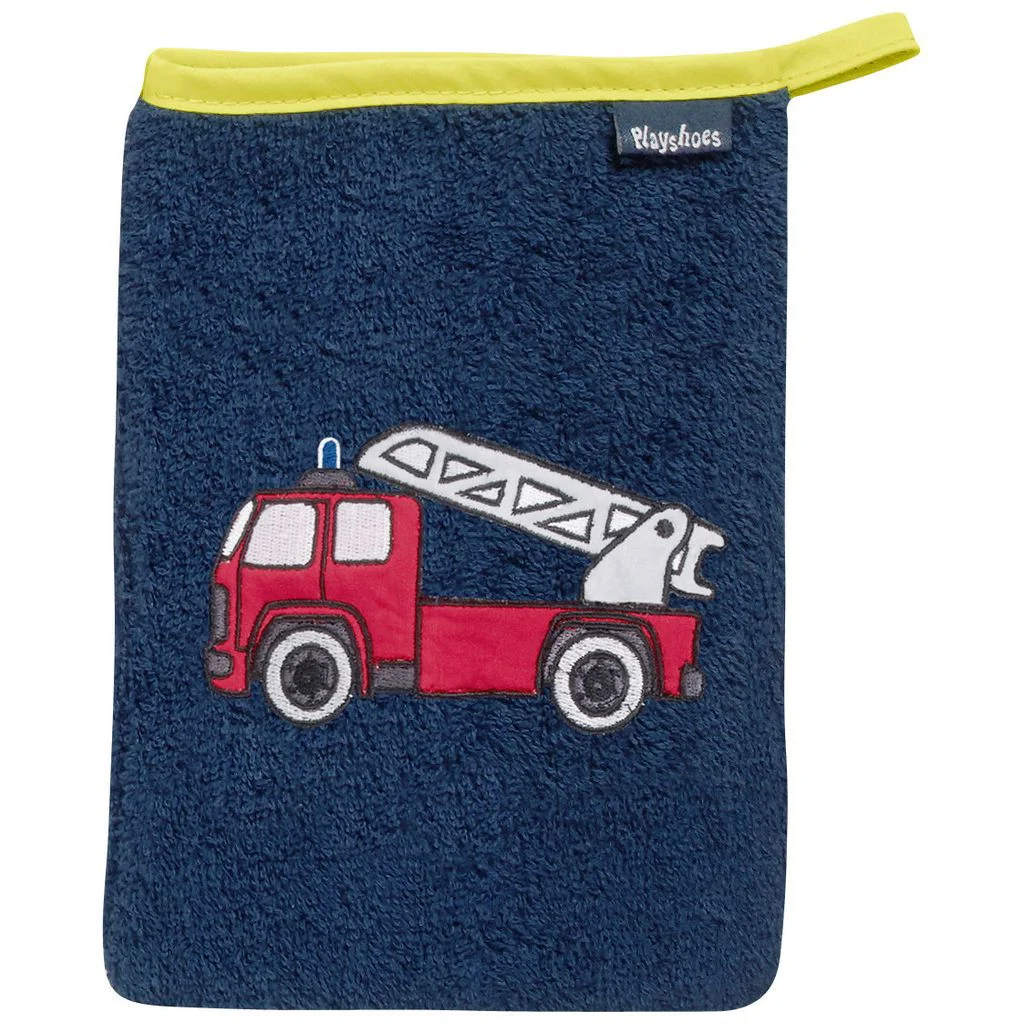 PlayshoesFrottee Waschhandschuh Feuerwehr