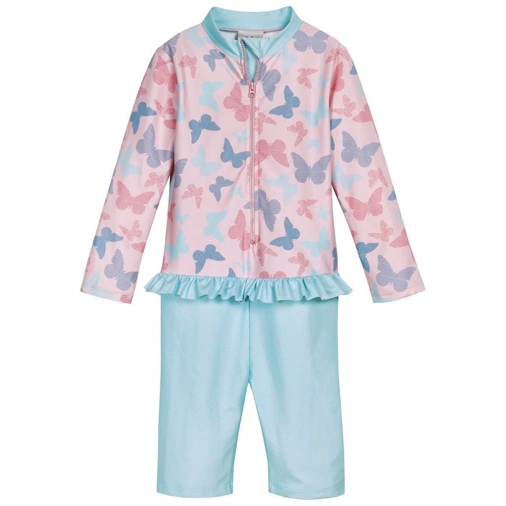 PlayshoesUV-Schutz Einteiler Langarm 98/104 Schmetterling