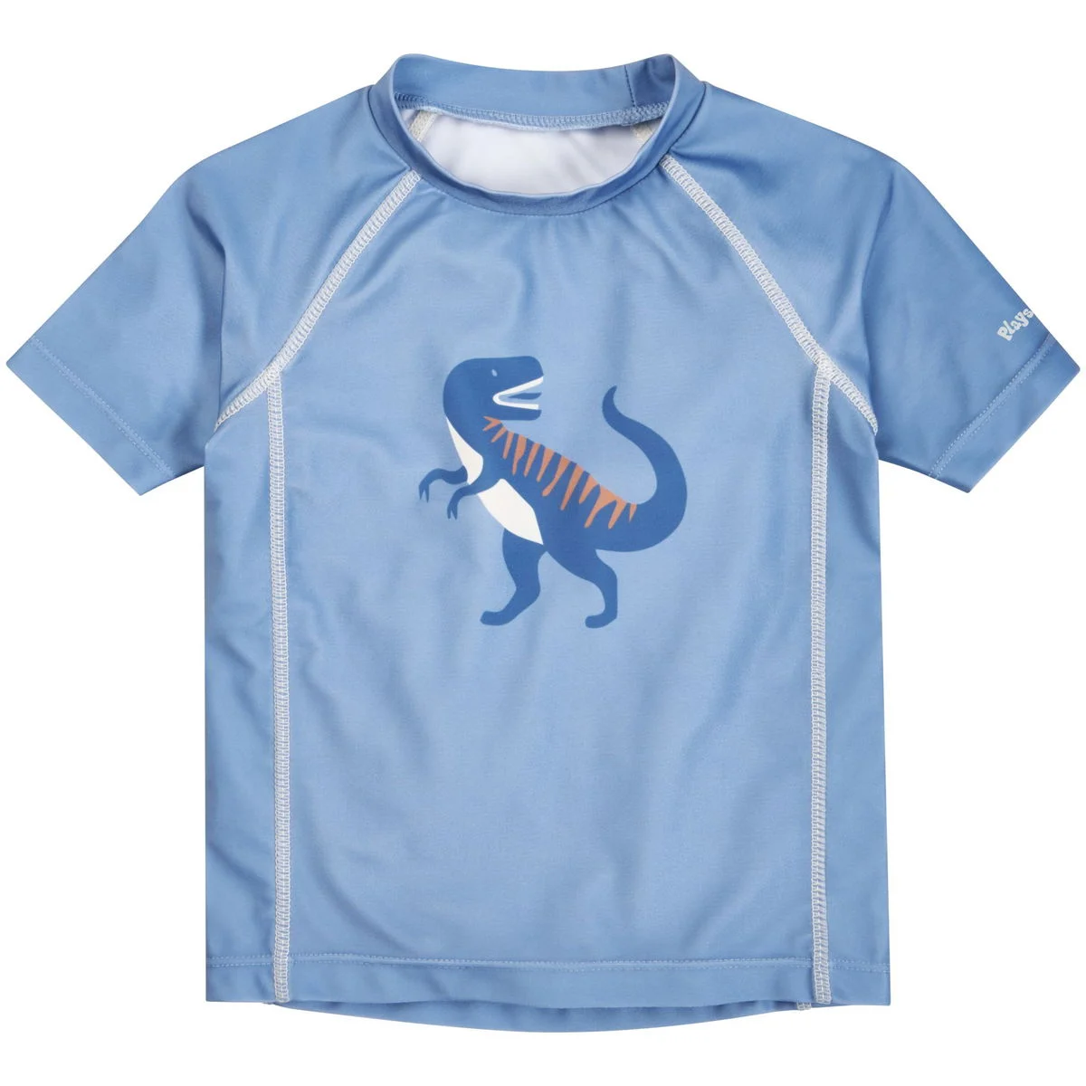 PlayshoesUV-Schutz Shirt kurzarm dino blau 74/80