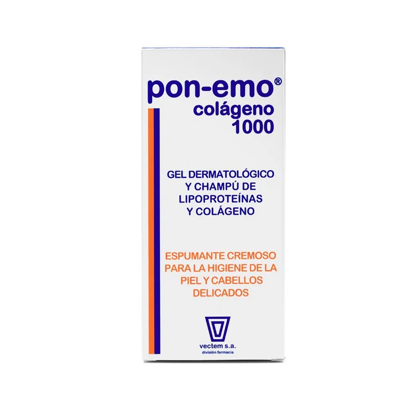 PON-EMO Collagen Gel-Shampoo für empfindliche Haut und Haare 1000ml