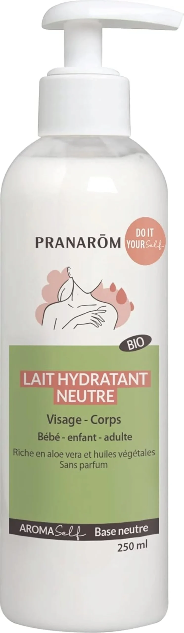 Pranarôm AromaSelf Neutrale Feuchtigkeitsmilch, 250 ml