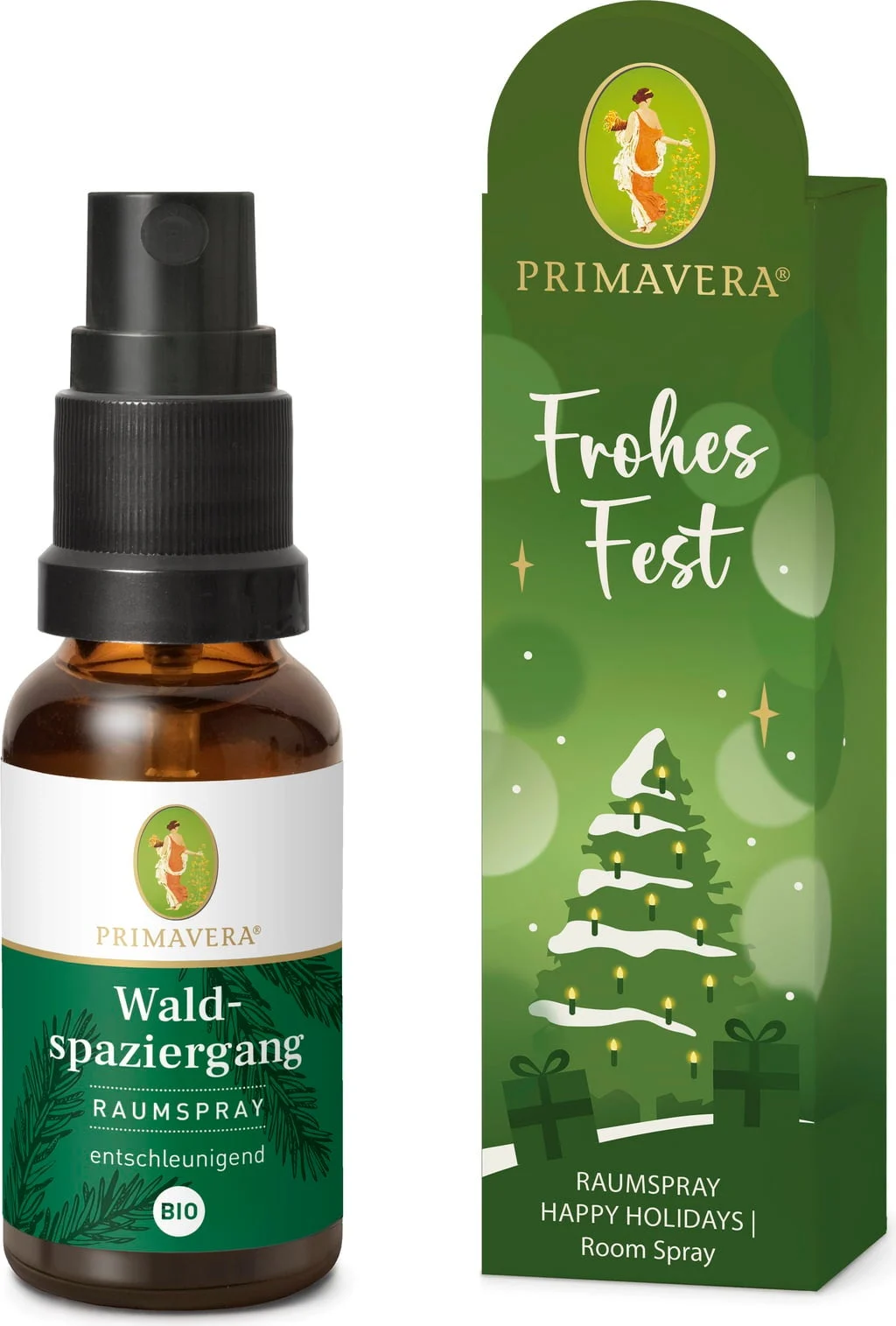 PRIMAVERA Geschenkanhänger Frohes Fest, 20 ml
