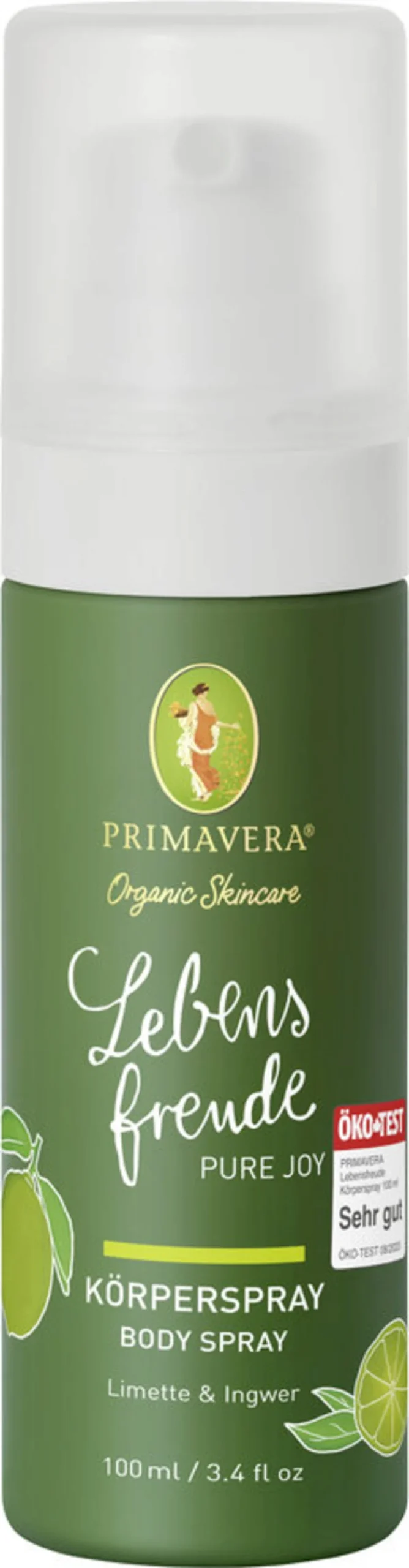 PRIMAVERA Lebensfreude Körperspray, 100 ml
