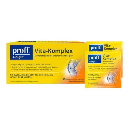 Proff Dolgit Vita-Komplex Pulver, 30 St