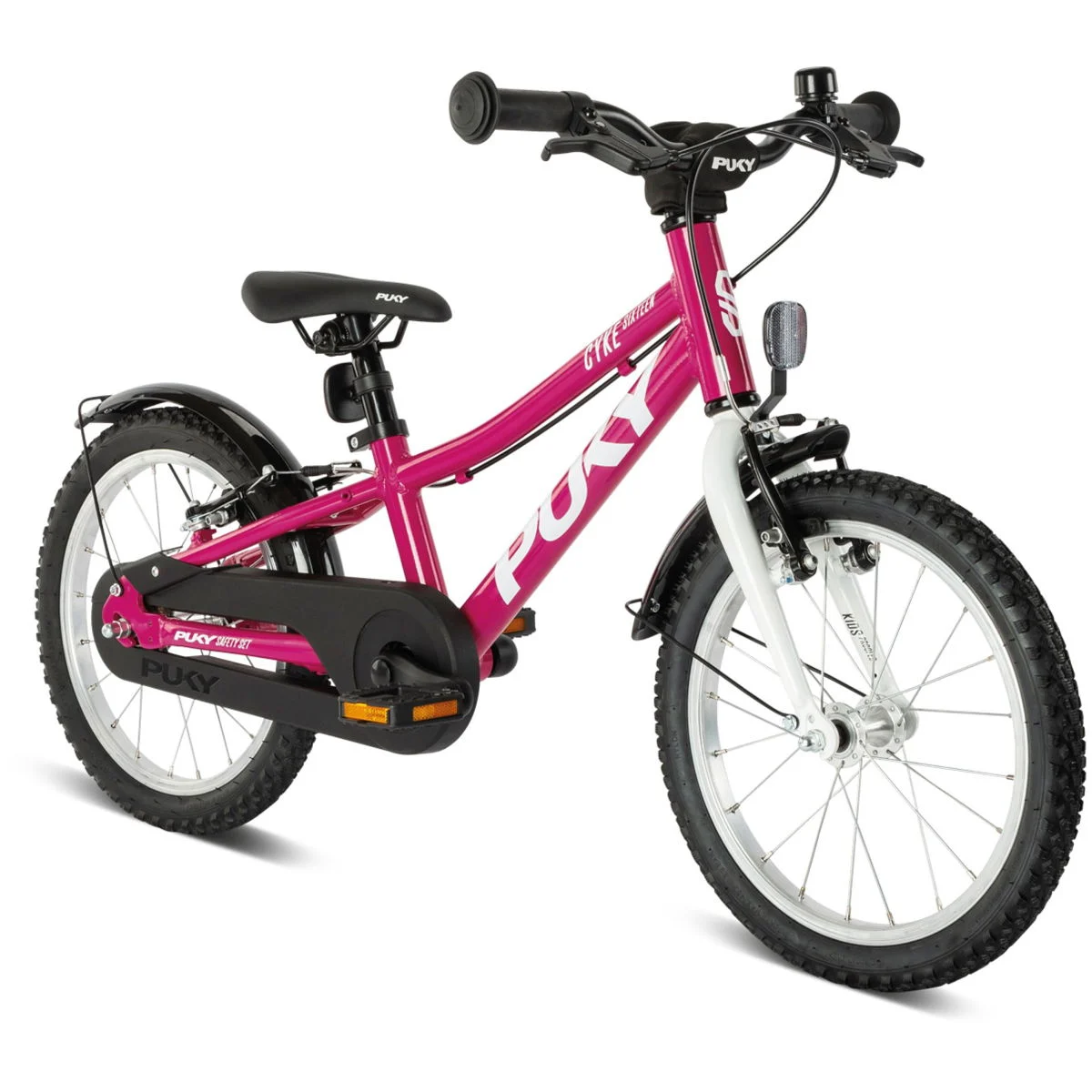 PukyCYKE Freilauf berry/white 16 Zoll