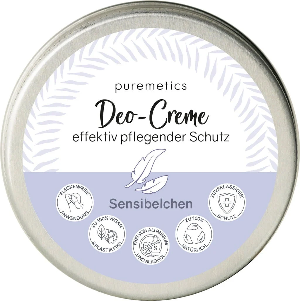 puremetics Deo-Creme Sensibelchen, 45 g