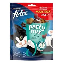 Purina Felix Party Mix Bolsa Mixta Sabores Marinos 5x200g