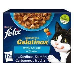 Purina Felix Sensations Pescado Pouche 12 Stk