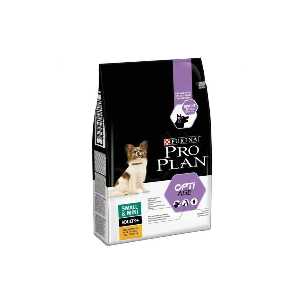 Purina Pro Plan Hundefutter Adult Klein 9+ Huhn 3Kg