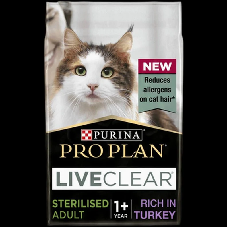 Purina PRO PLAN LiveClear Sterilisiert Truthahn 1,4Kg