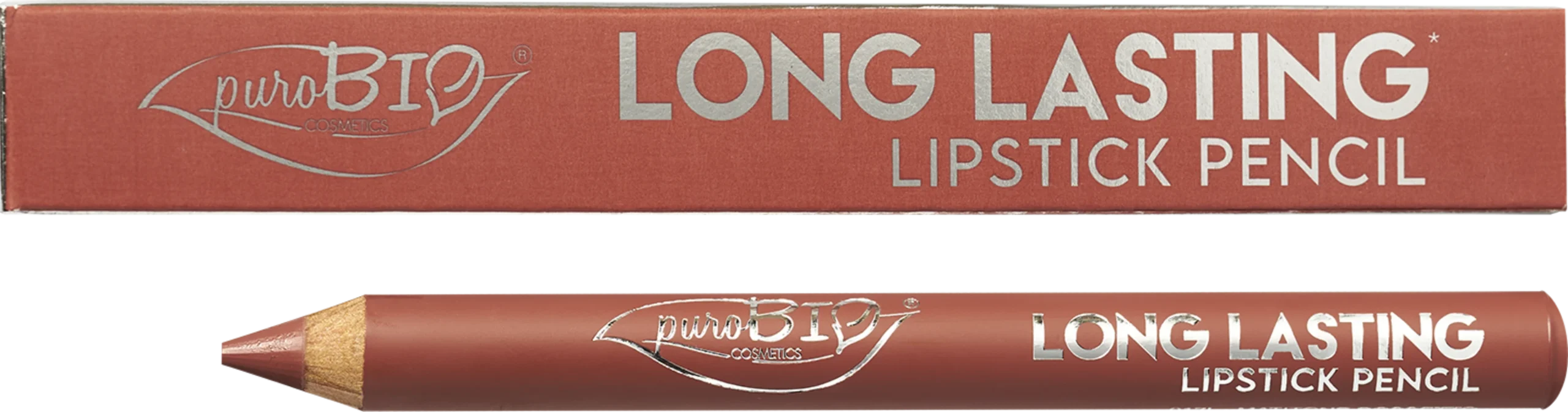 puroBIO cosmetics Long Lasting Lipstick Pencil Kingsize, 015L (3 g)