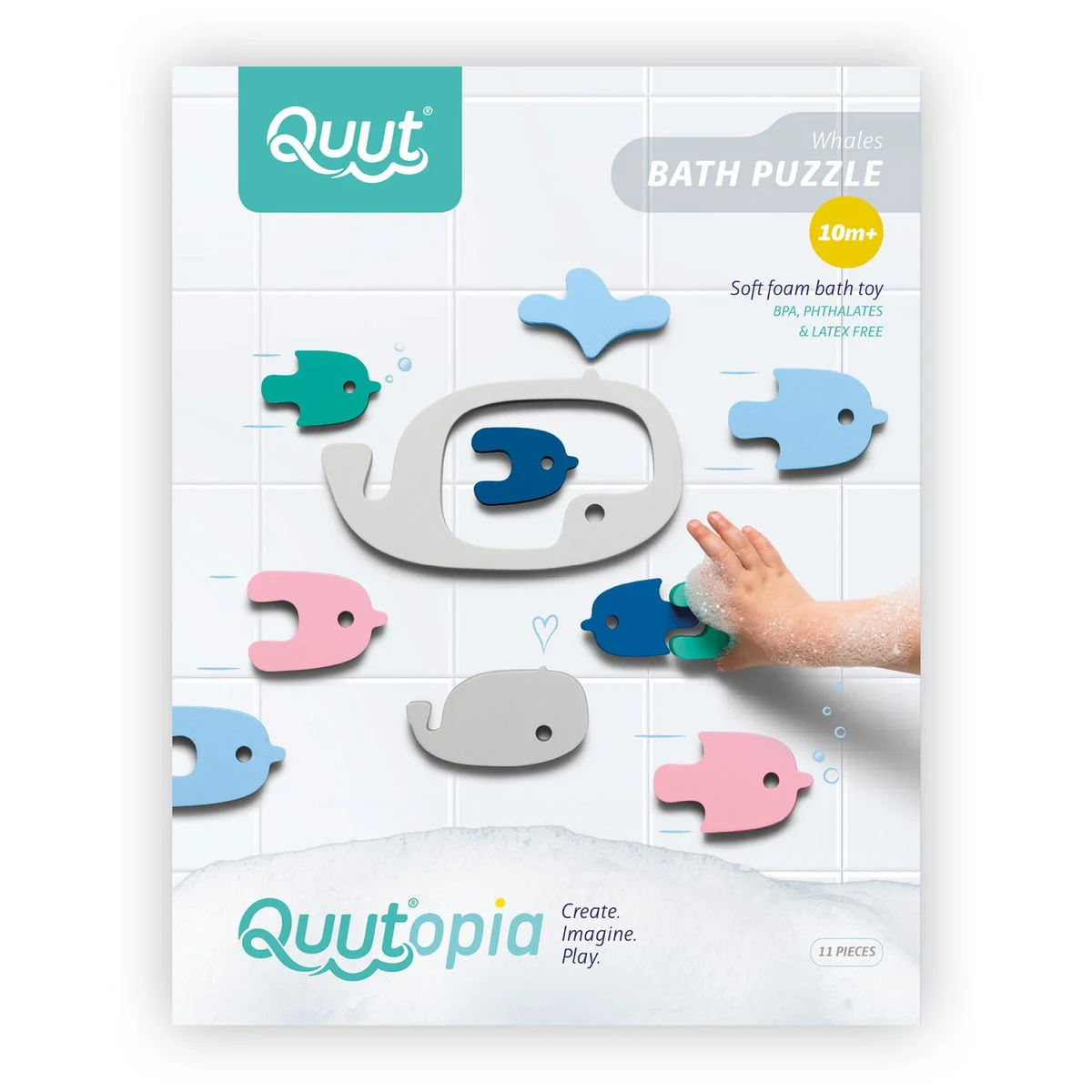 QuutBade Puzzle Whale
