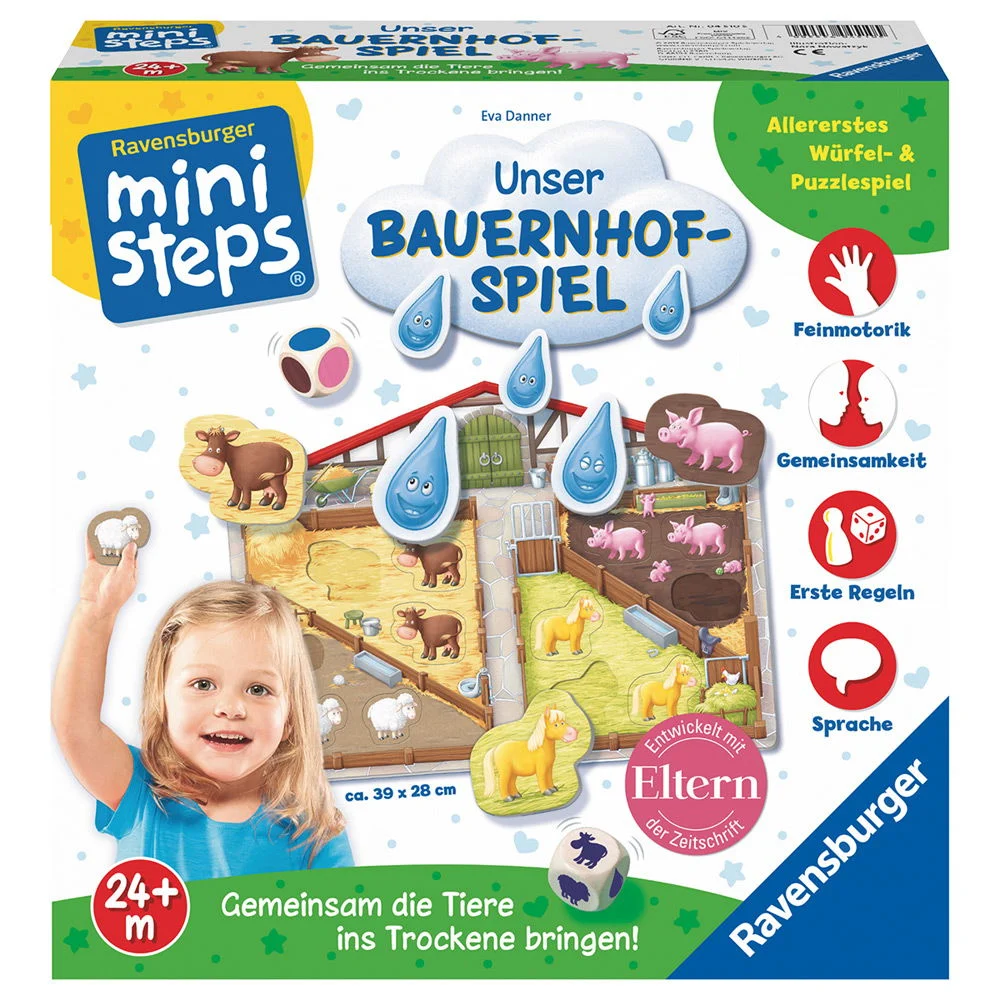 RavensburgerMini Steps Unser Bauernhof Spiel