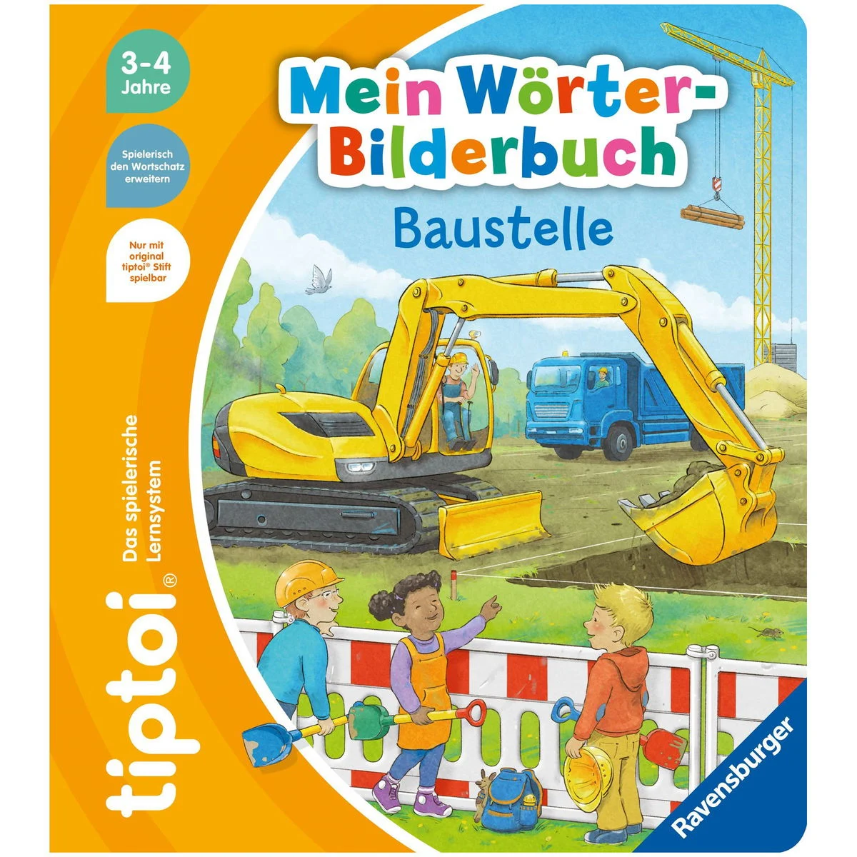 Ravensburgertiptoi Mein Wörter Bilderbuch Baustelle