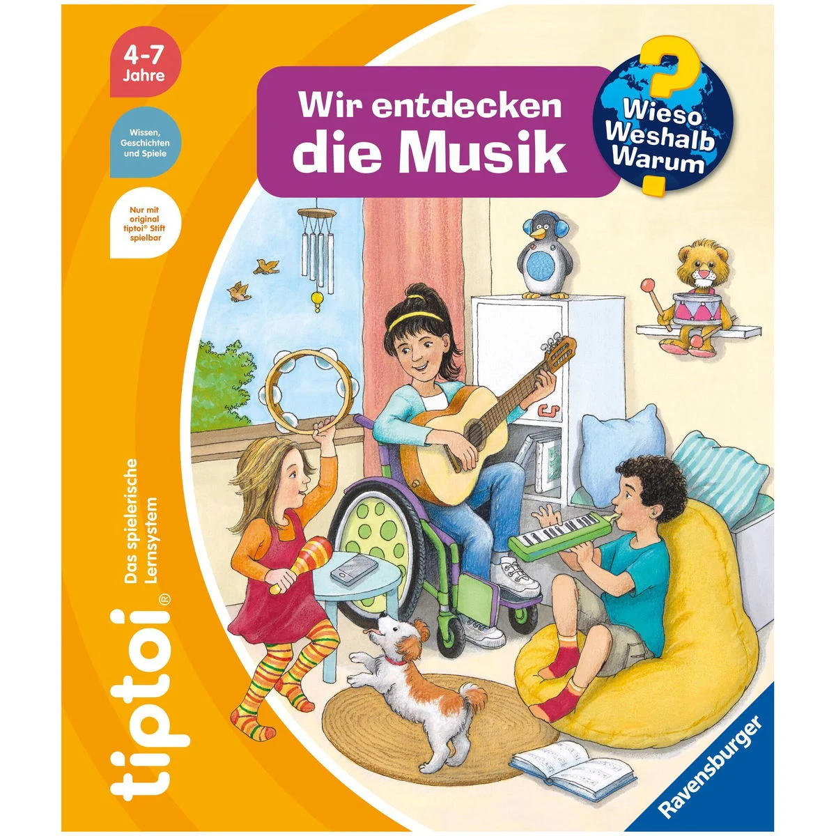 Ravensburgertiptoi Wieso? Weshalb? Warum? Wir entdecken die Musik