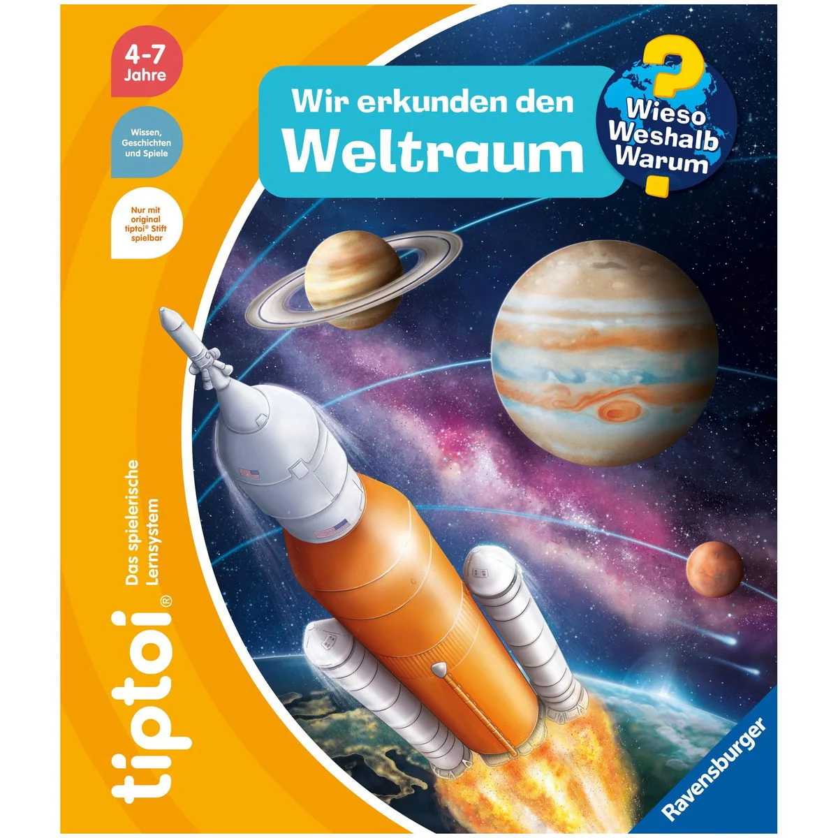 Ravensburgertiptoi Wieso? Weshalb? Warum? Wir erkunden den Weltraum