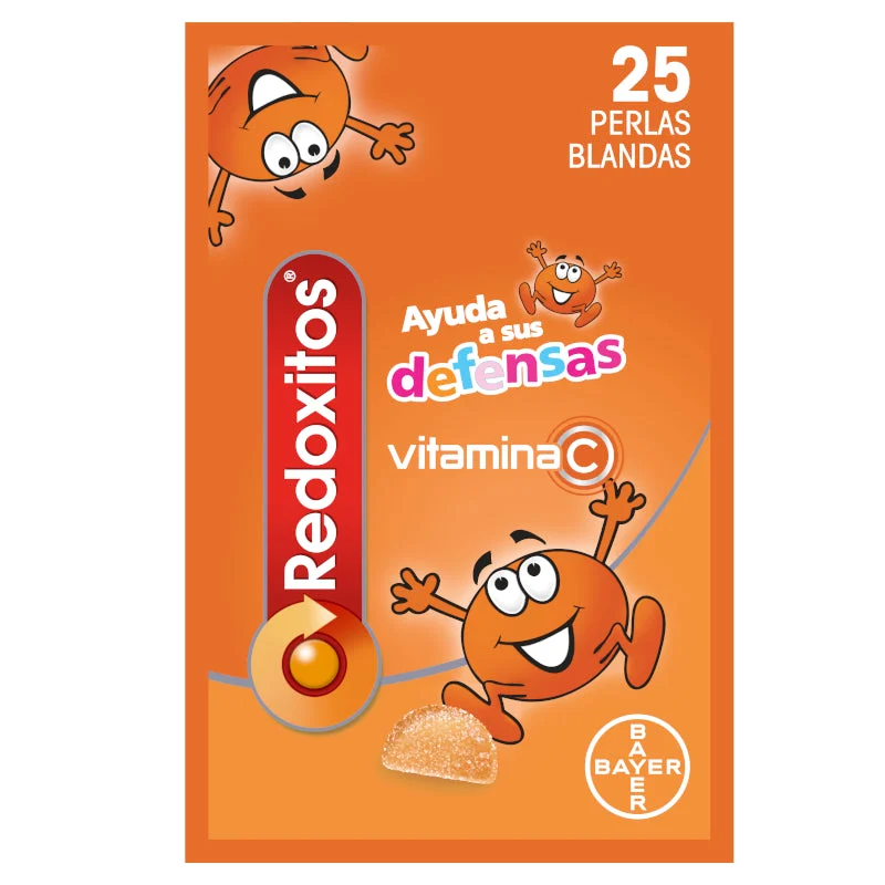 REDOXITES Vitamine und Abwehrkräfte 25 Soft Pearls Orangengeschmack