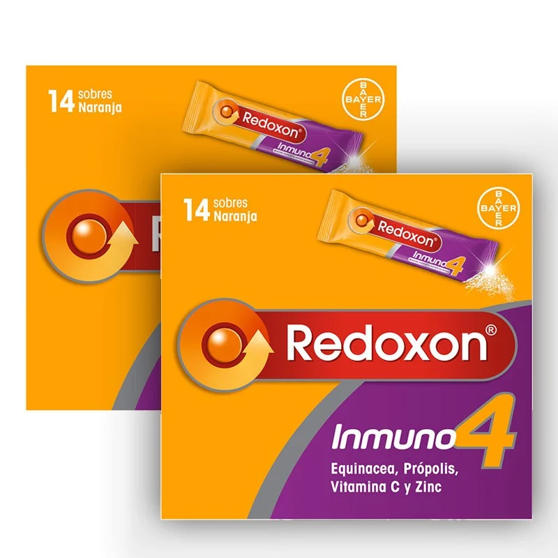 REDOXON Immuno 4 Duplo Vitamine Natürliche Abwehrkräfte 2x14 Umschläge