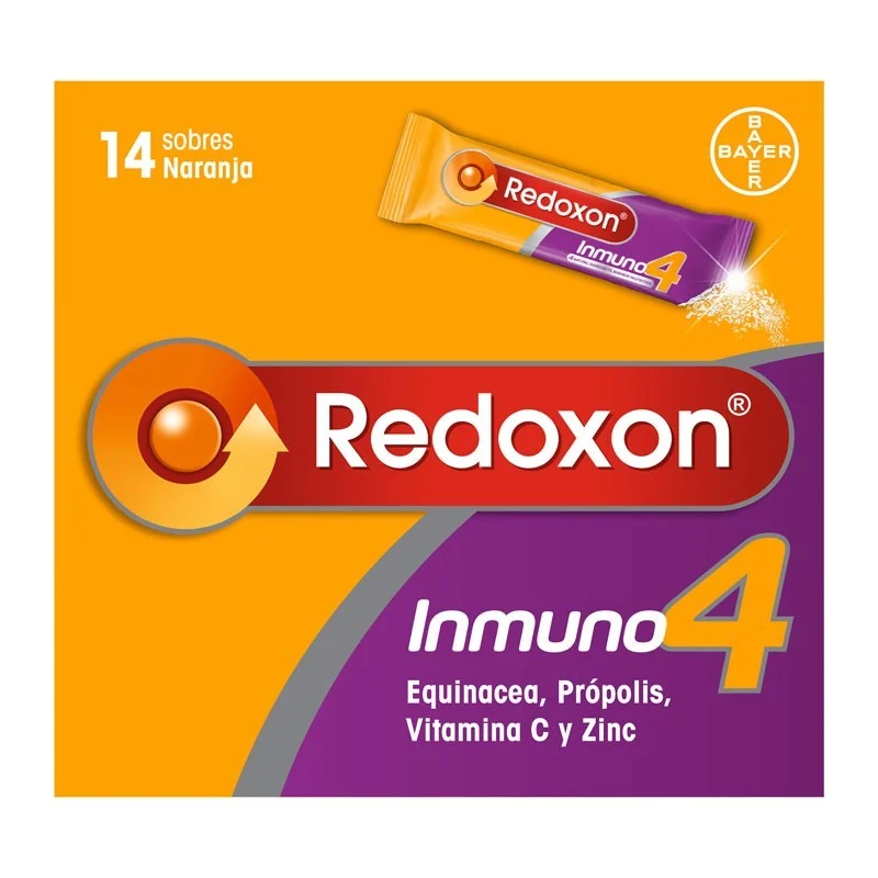 REDOXON Immuno 4 Vitamine Natürliche Abwehrkräfte 14 Umschläge