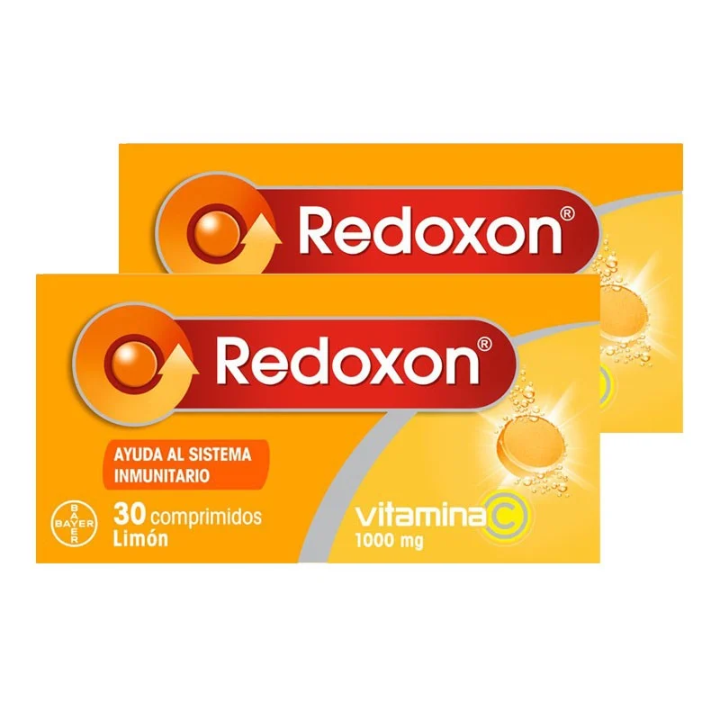 REDOXON Vitamin C Zitrone DUPLO 2x30 Brausetabletten